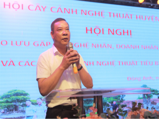 Đông Anh - Hà Nội: Tổ chức hội nghị Nghệ nhân, doanh nhân, chủ nhà vườn tiêu biểu năm 2020